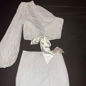Two piece sequin set
